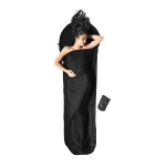 Cocoon - Drap de sac 100% Merino Woll Mummy Liner Black