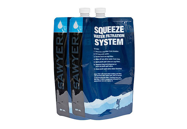 Sawyer - Squeezable Pouch 2 litres SP114