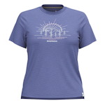 Smartwool - T-shirt Femme Merino et Coton Bio (Mountain Sol)