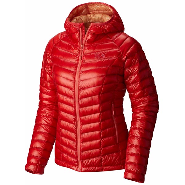 Mountain Hardwear - Doudoune Femme Ghost Whisperer Down Hooded Jacket Scarlet Red
