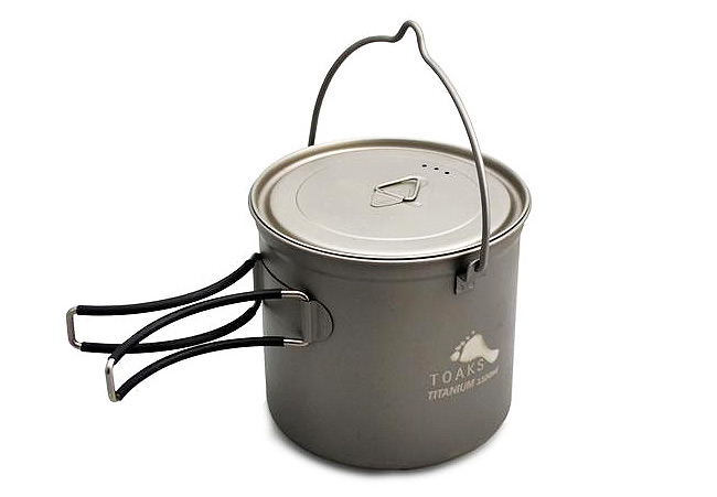 TOAKS - Titanium 1100ml Pot with Bail Handle 