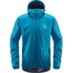 Haglöfs - Veste imperméable L.I.M PROOF Jacket Men (Mosaic Blue)