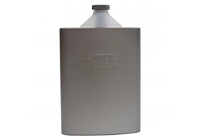 Vargo - Titanium Flunnel Flask