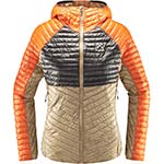 Haglöfs - Doudoune femme L.I.M Mimic Hood Women (Sand/Magnetite)