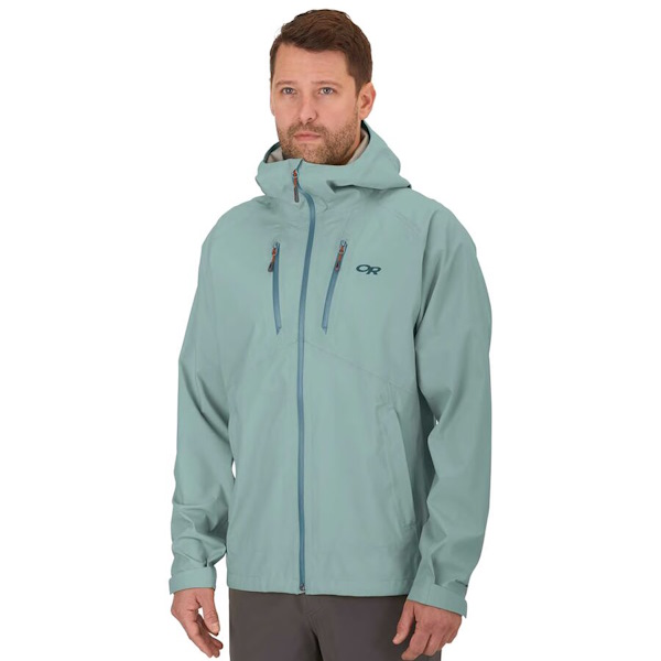 Outdoor Research - Veste imperméable Men's MicroGravity AscentShell Jacket (Lead)