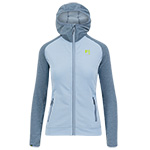 Karpos - Ambrizzola W Full Zip Hoodie (Aquamarine/Spring Lake)