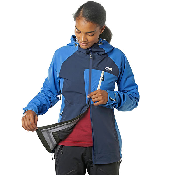 Outdoor Research - Veste de ski de rando Women's Skyward II Jacket (Naval blue/Lapis)