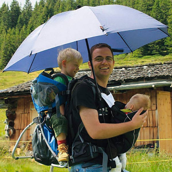 Euroschirm - Parapluie Swing Handsfree Silver Anti-UV