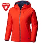 Mountain Hardwear - Doudoune Femme Kor Strata Hoody (Fiery Red)