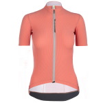 Q36.5 - Maillot Vélo manches courtes L1 Woman Pinstripe X  (Rosa Antico)