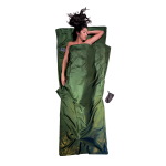 Cocoon - Drap de sac Soie Rect Travel Sheet Dark Olive