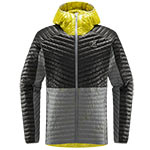 Haglöfs - Doudoune homme L.I.M Mimic Hood Men (Stone Grey/Magnetite)