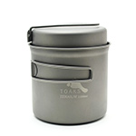 TOAKS - Titanium 1100ml Pot with Pan