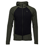 Black Diamond - Men's Coefficient LT Hybrid Hoody (Tundra-Black)