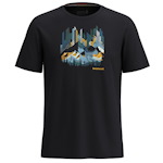 Smartwool - T-shirt Homme Active Vital Peaks (Black)