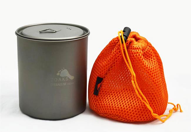 TOAKS - Titanium 750ml Pot without Handle