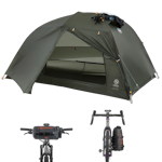 Big Agnes - Tente Copper Spur UL3 Bikepack HyperBead (Lichen Green)