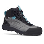 Black Diamond - Mission Leather Mid WP Womens (Steel Grey-Costal Blue)