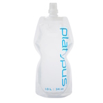 Platypus - Bouteille flexible SoftBottle 1L Push Pull Cap Logo