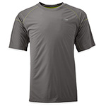 Outdoor Research - Men's Echo Tee (Pewter/Lemongrass)