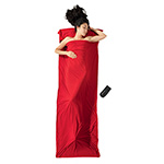 Cocoon - Drap de sac Thermolite Radiator Rect Travel Sheet Rouge Lava