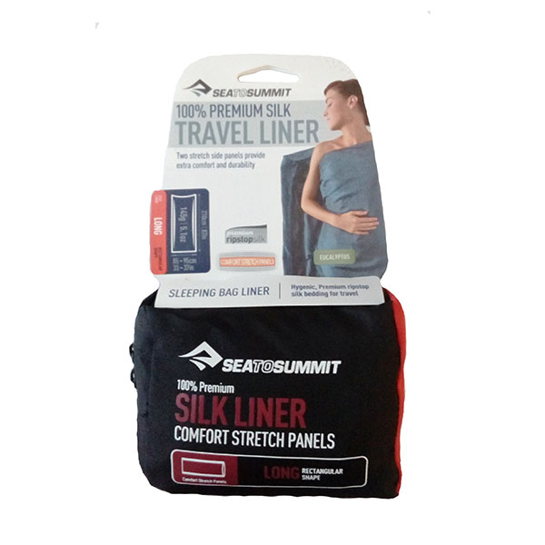 Sea to summit - Drap de sac Travel Liner (soie) Rectangulaire Long